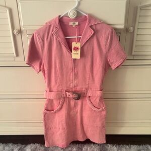 Entro Pink Mini Dress